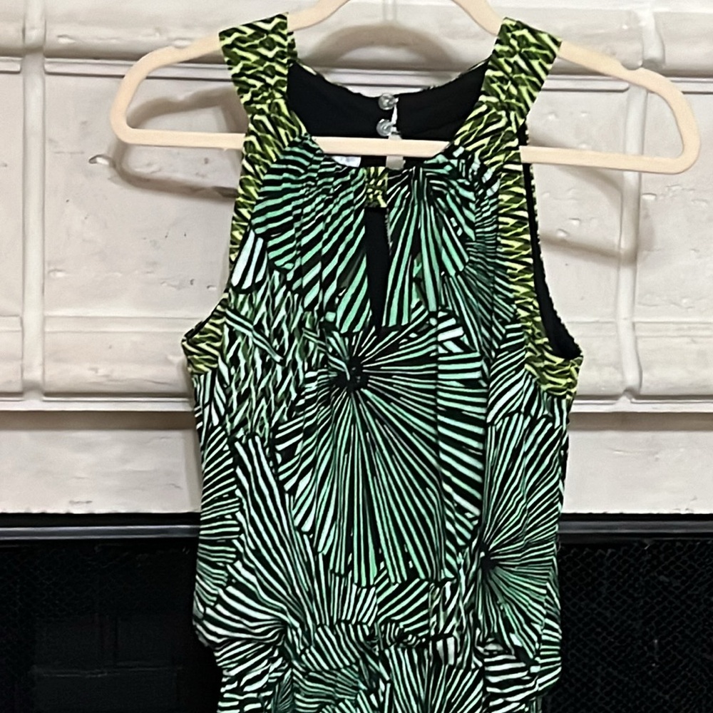 London Times knit halter dress - Picture 2 of 5
